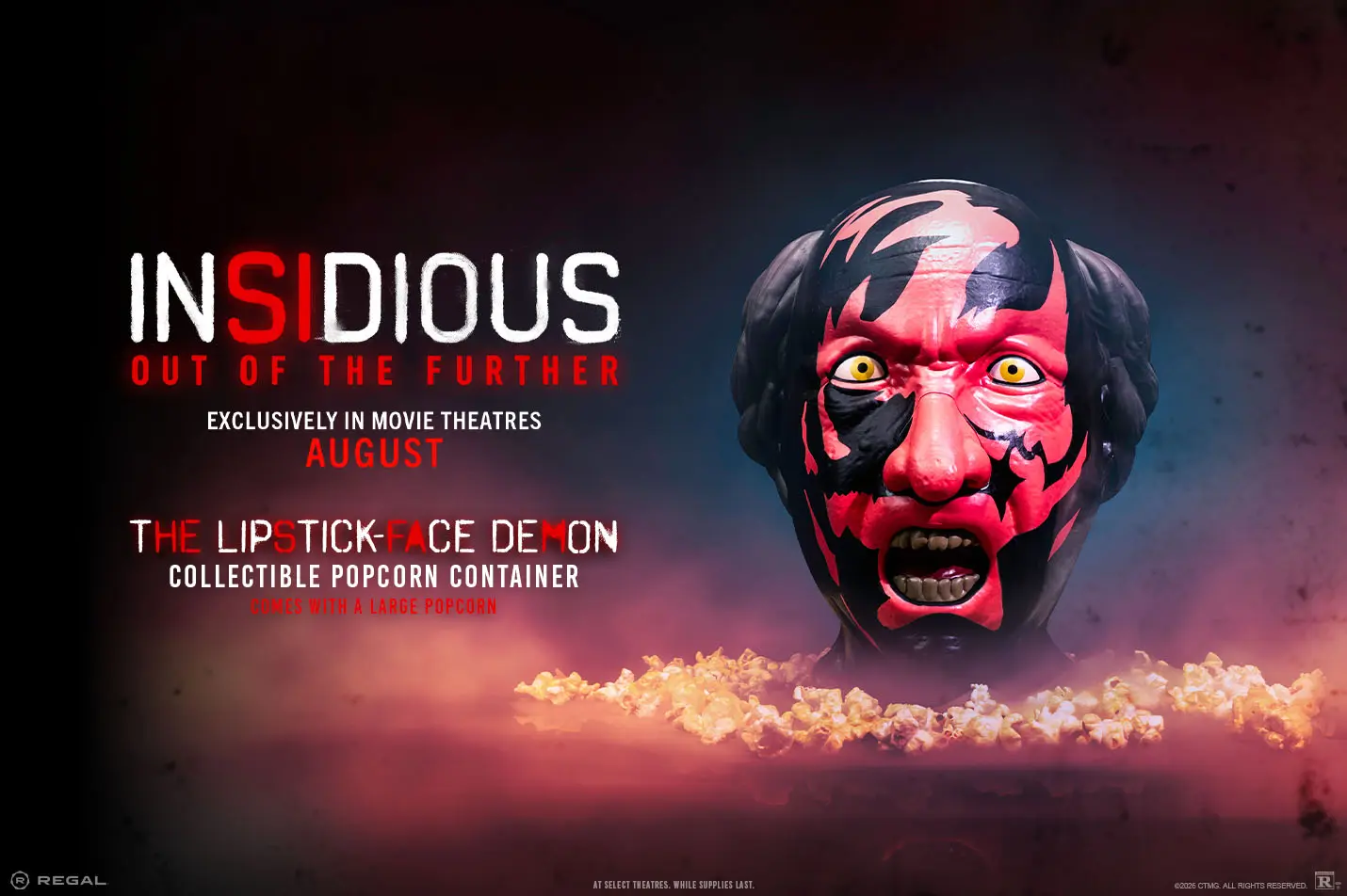 Insidious 6 Popcorn Bucket Promo Wide