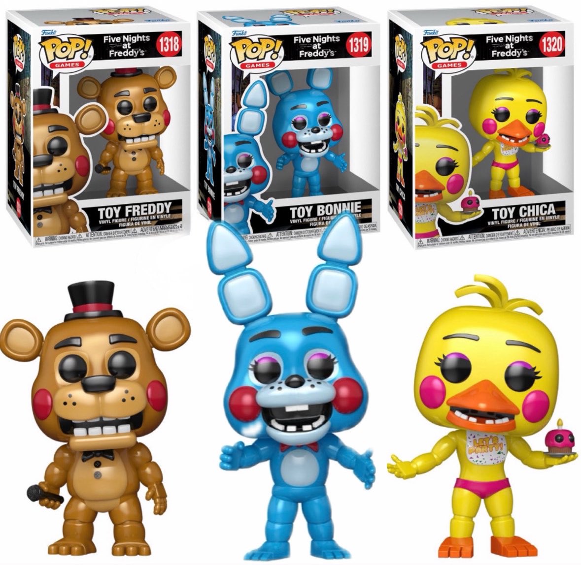Funko Pops Five Nights at Freddy's Promo